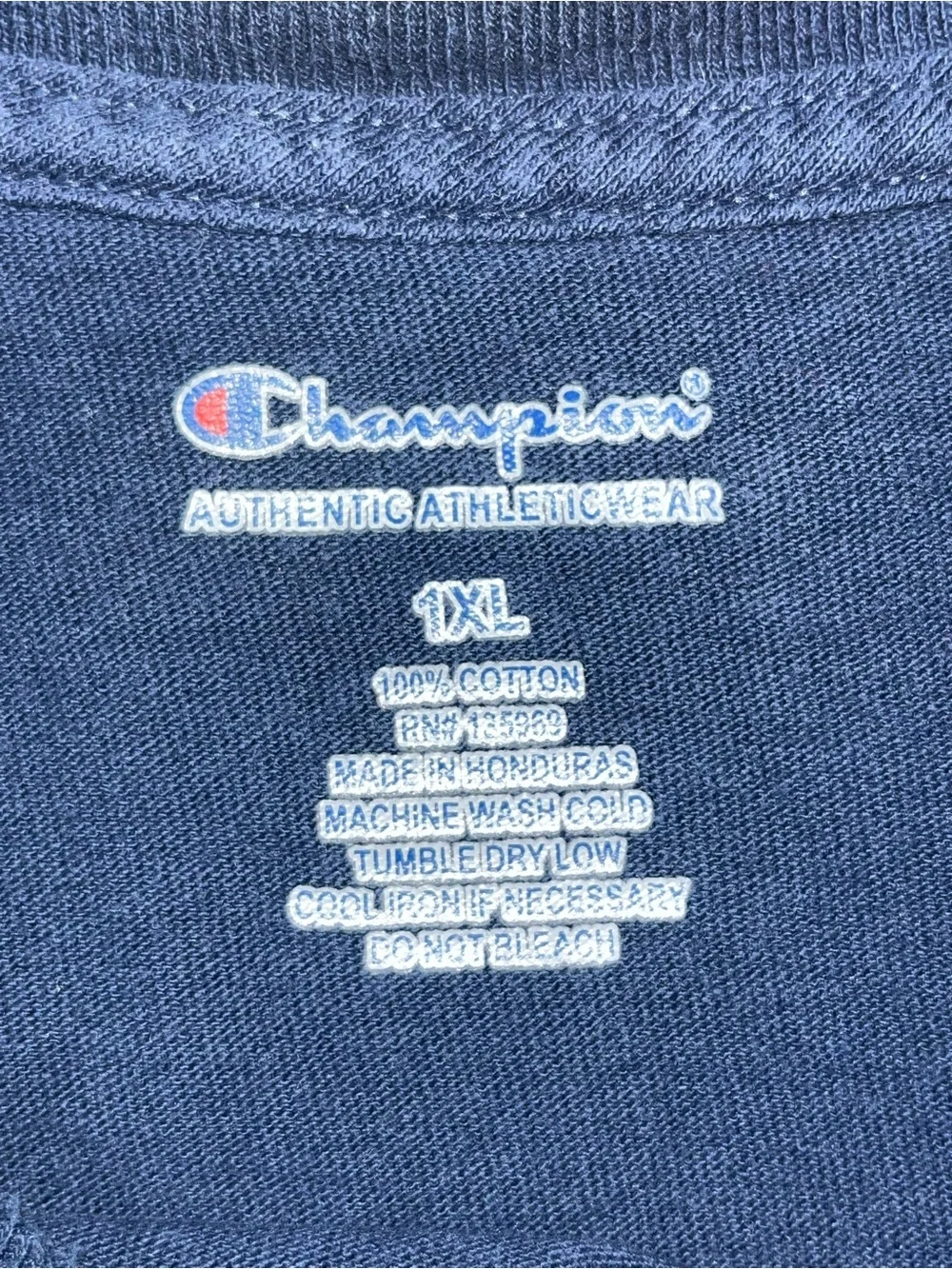 Champion Dark Blue T-Shirt - Picture 4 of 4